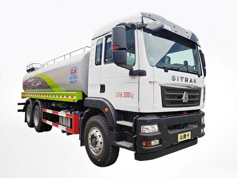 重汽汕德卡后雙橋灑水車（18-22方）