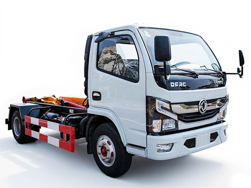 東風多利卡5方勾臂垃圾車