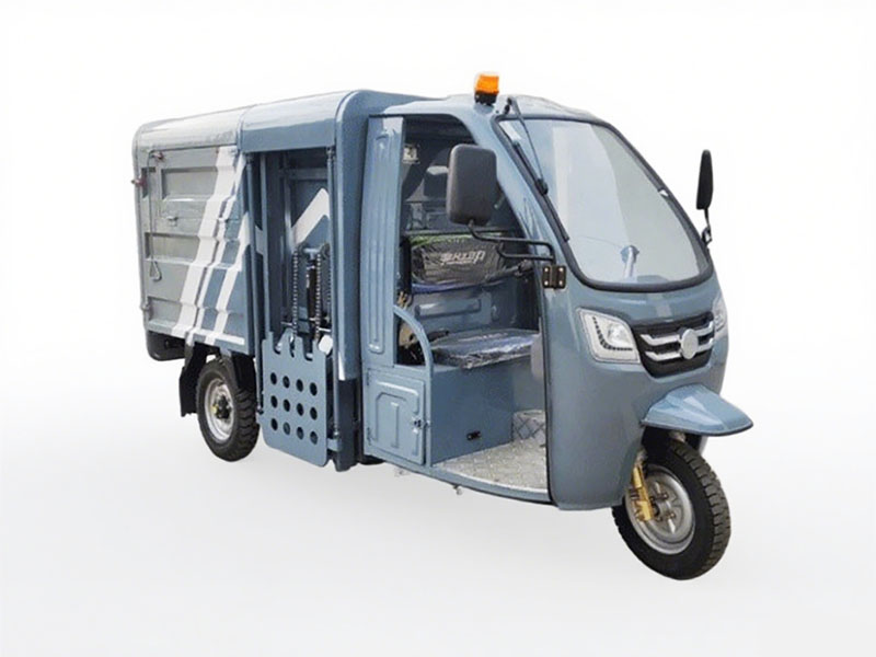 上牌2.4方電動三輪掛桶垃圾車